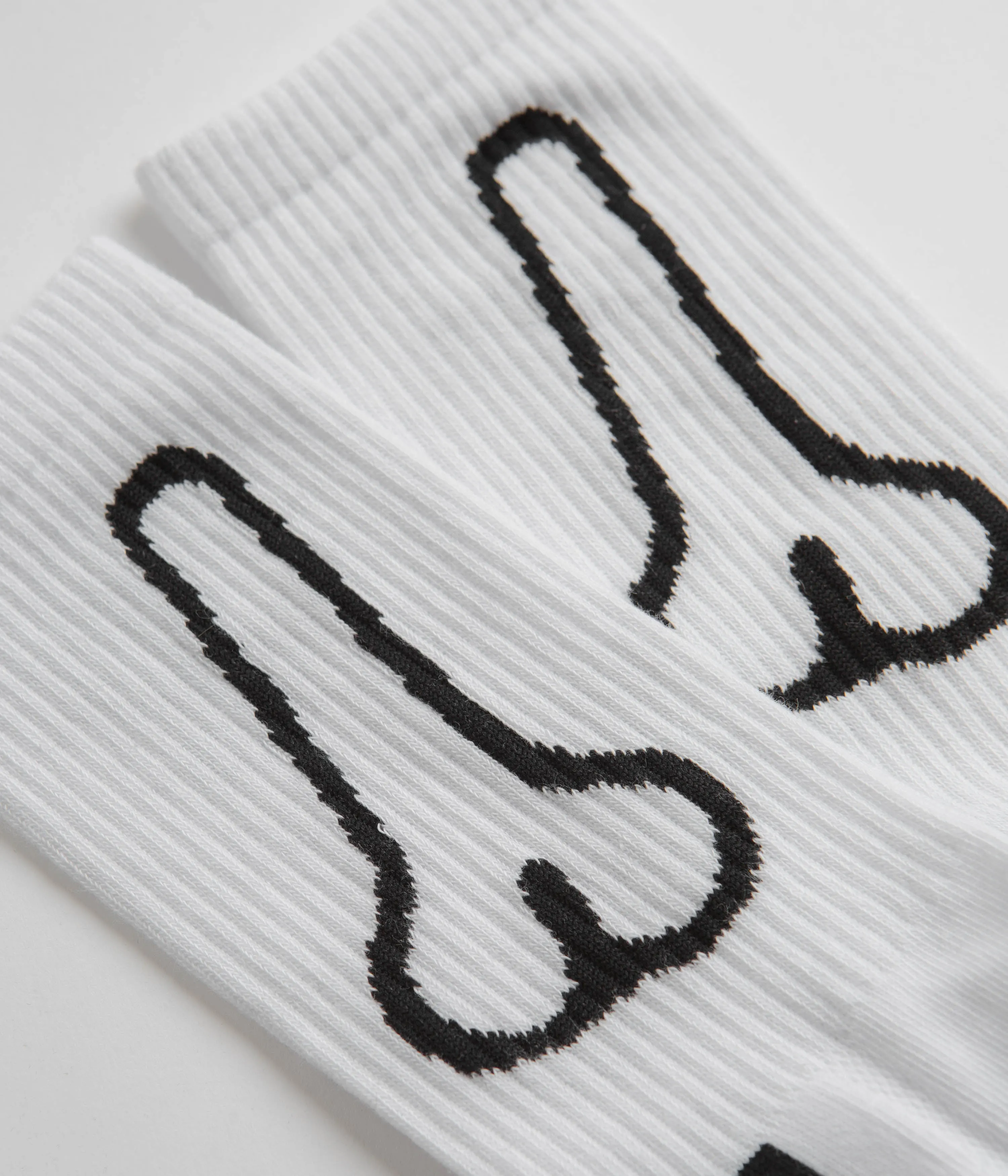 Aries Willy Socks - White