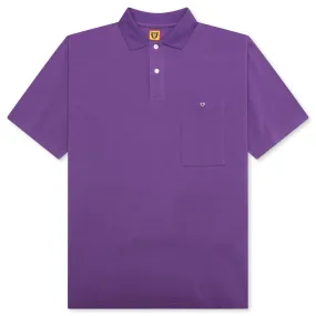 Big Polo Shirt - Purple