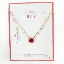 Birthstone Necklace | Treasure Jewels