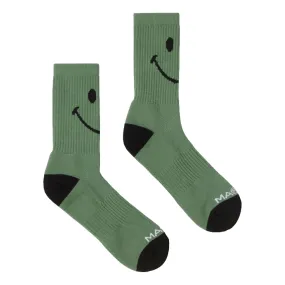 CHINA TOWN MARKET SMILEY OVERSIZED SOCKS-SAGE