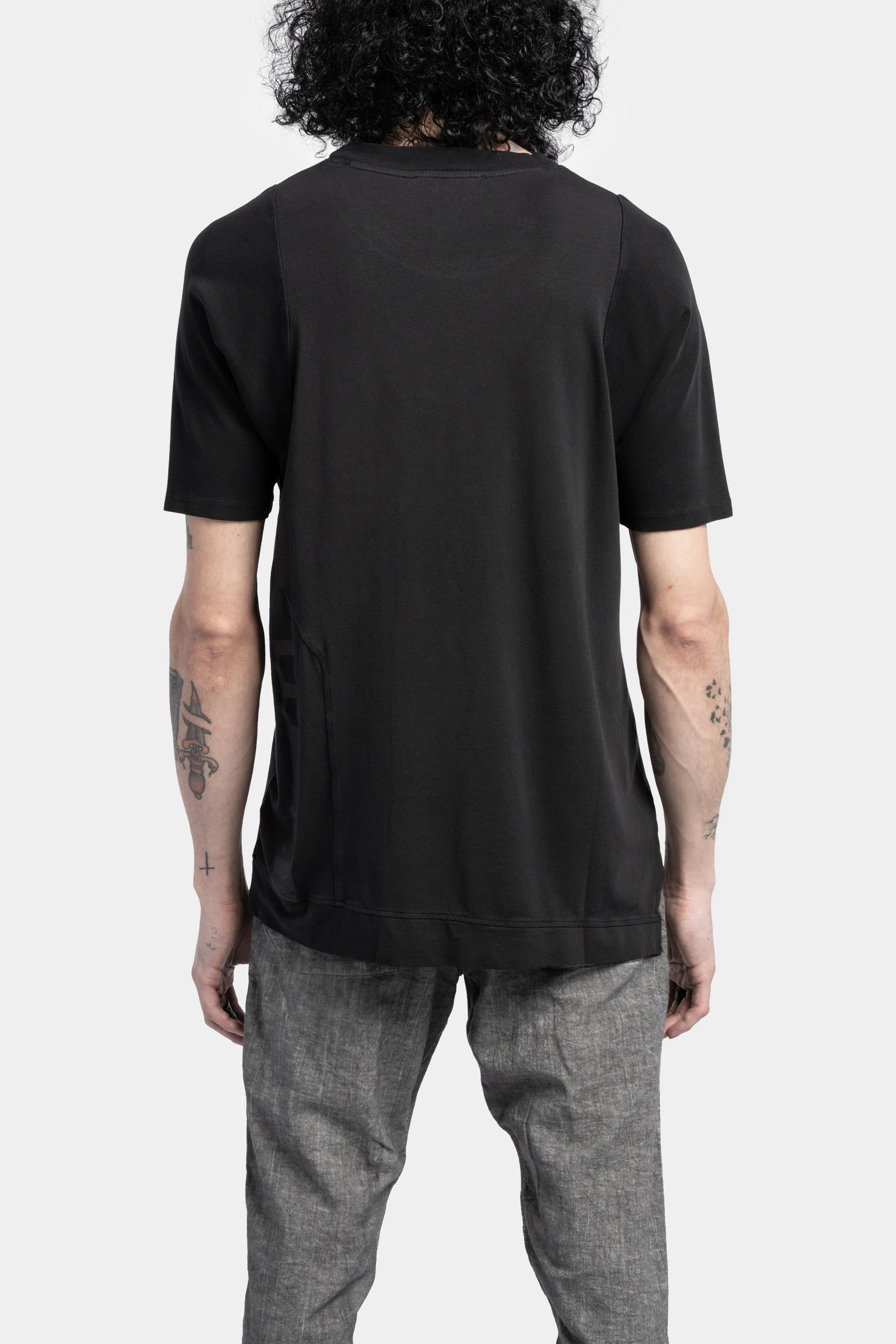 Collar T-Shirt, Black