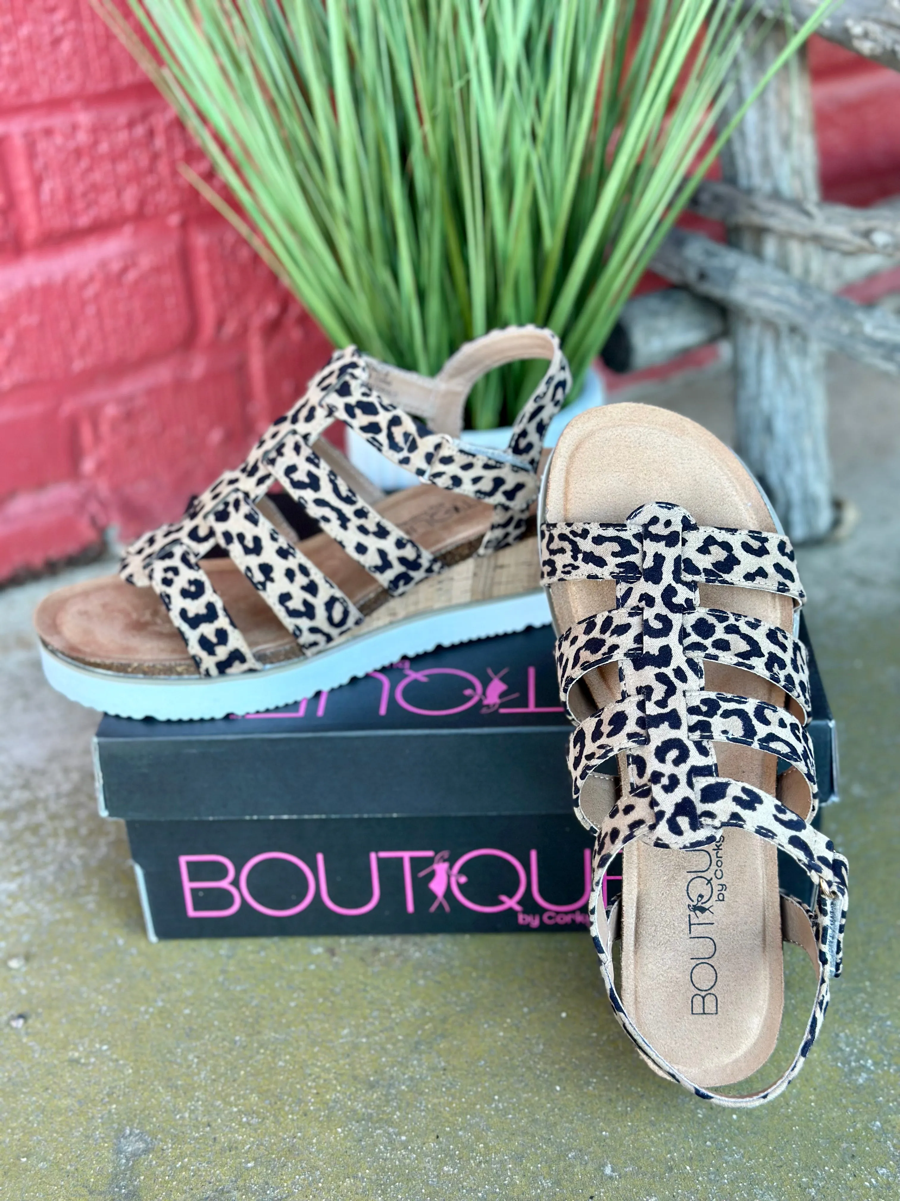 Corkys Leopard Fantasy  Sandal