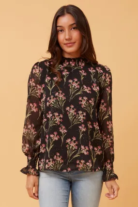 DIANA FLORAL TOP