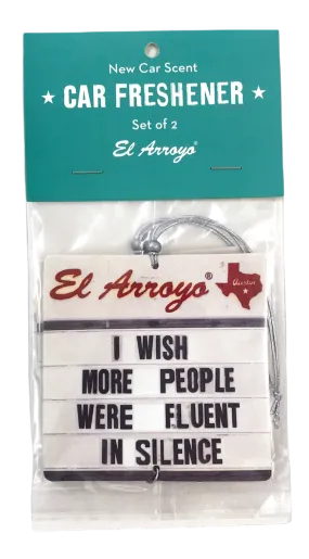 El Arroyo Car Air Fresher