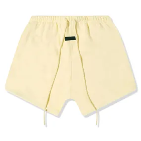 Fear Of God Essentials Garden Yellow Shorts (FW23)