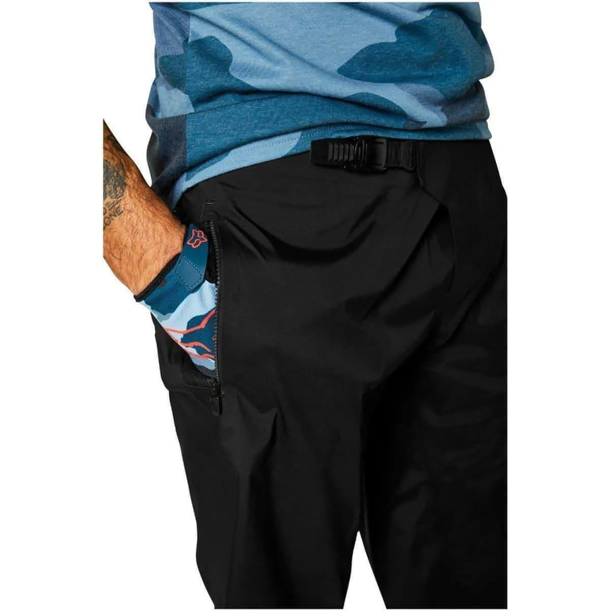 Fox Defend Pro Water Mens Baggy Cycling Shorts - Black