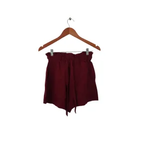 H&M Maroon Drawstring Shorts | Gently Used |