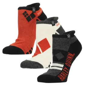 Harley Quinn Ankle Sock Set