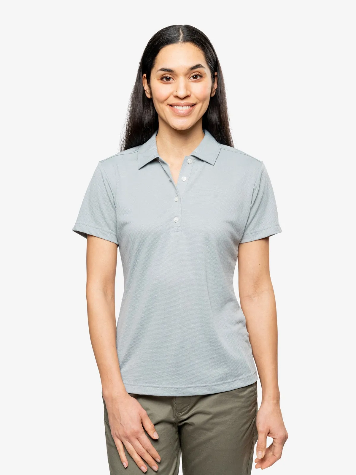 Insect Shield Women's Airflow Short Sleeve Polo Shirt