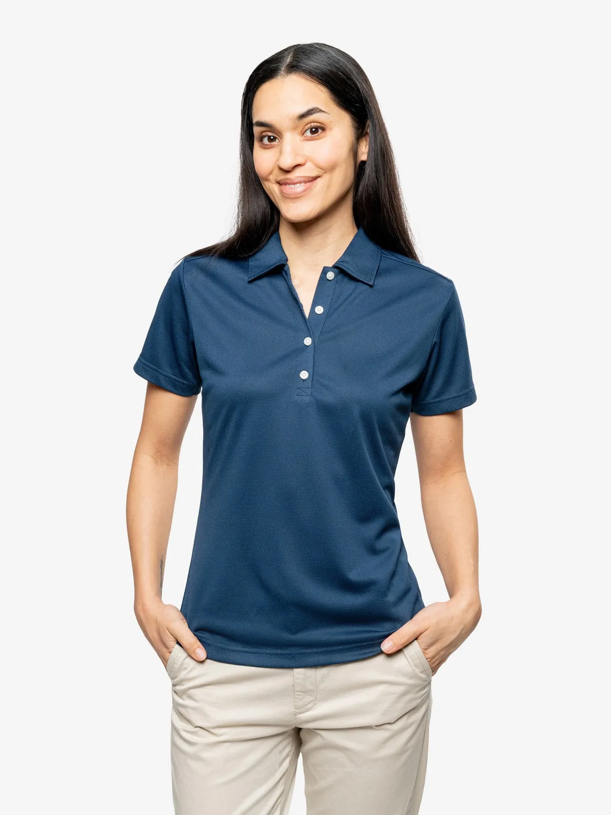 Insect Shield Women's Airflow Short Sleeve Polo Shirt