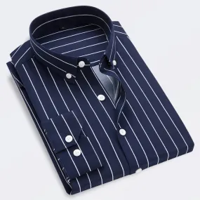 INSTOCK-spring and autumn men's long-sleeved shirts are trendy,