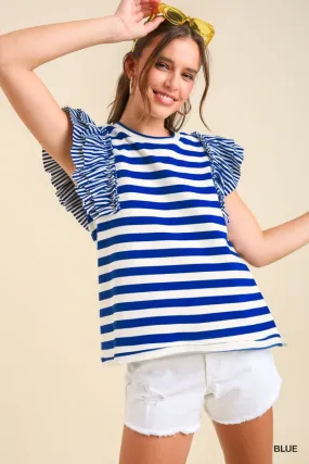 Lead me back Stripe top