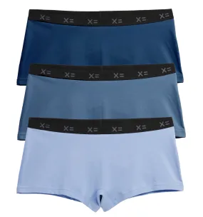 Lightweight Boy Shorts 3-Pack LC - Bluestone