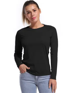 Long Sleeve Athletic Shirts black