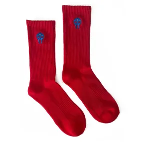 MF DOOM - MASK SOCK (RED)