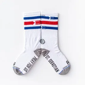 Patron of Athletes Socks (St. Sebastian) - XL