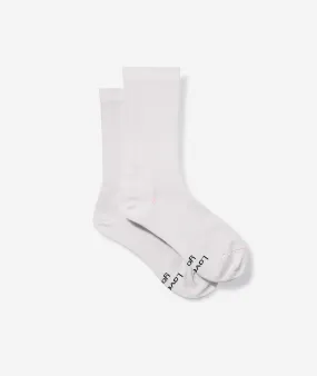 Performance Road Sock - White