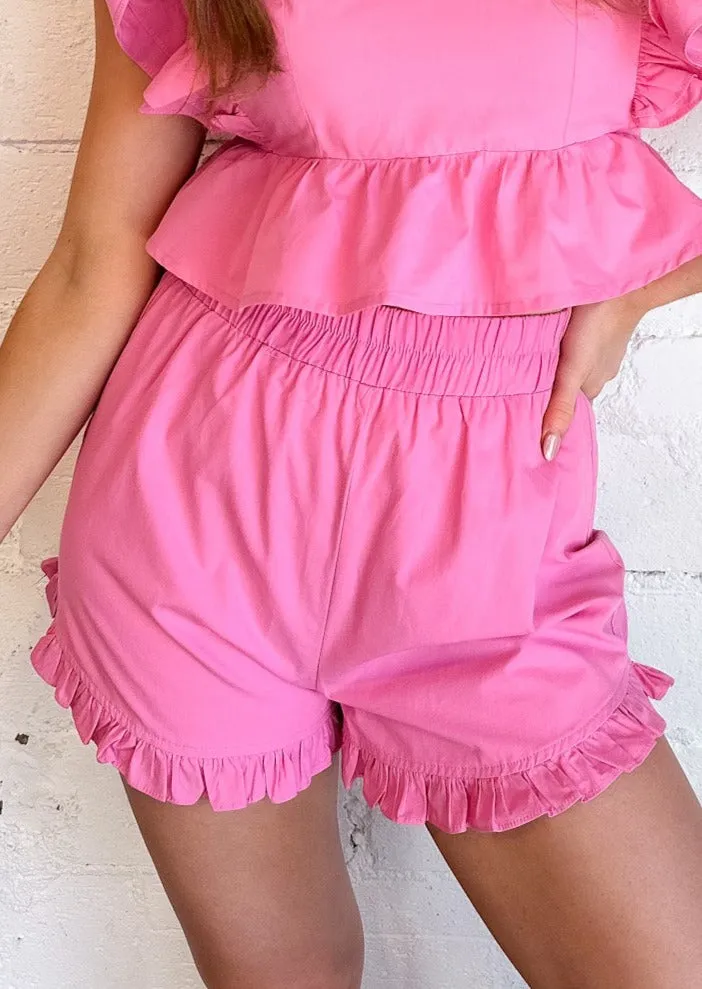 Piper Ruffle Shorts