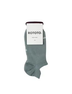 Rototo Sneaker Foot Cover Organic Socks Light Green