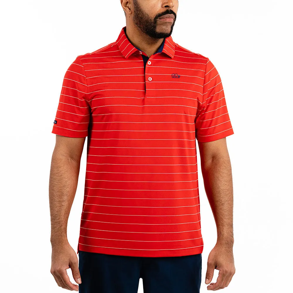 Striped It Polo