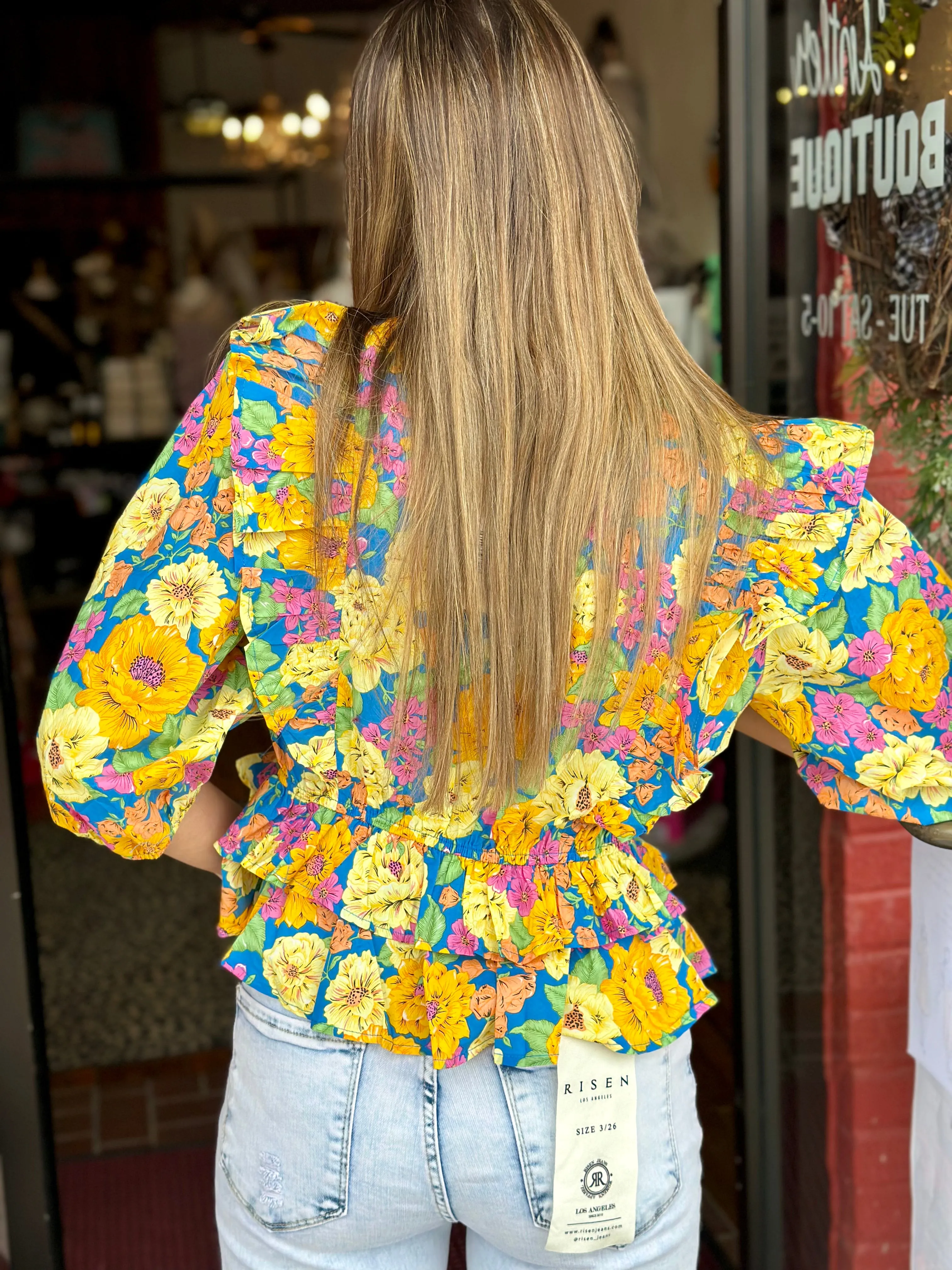 Sunday Best Floral Top