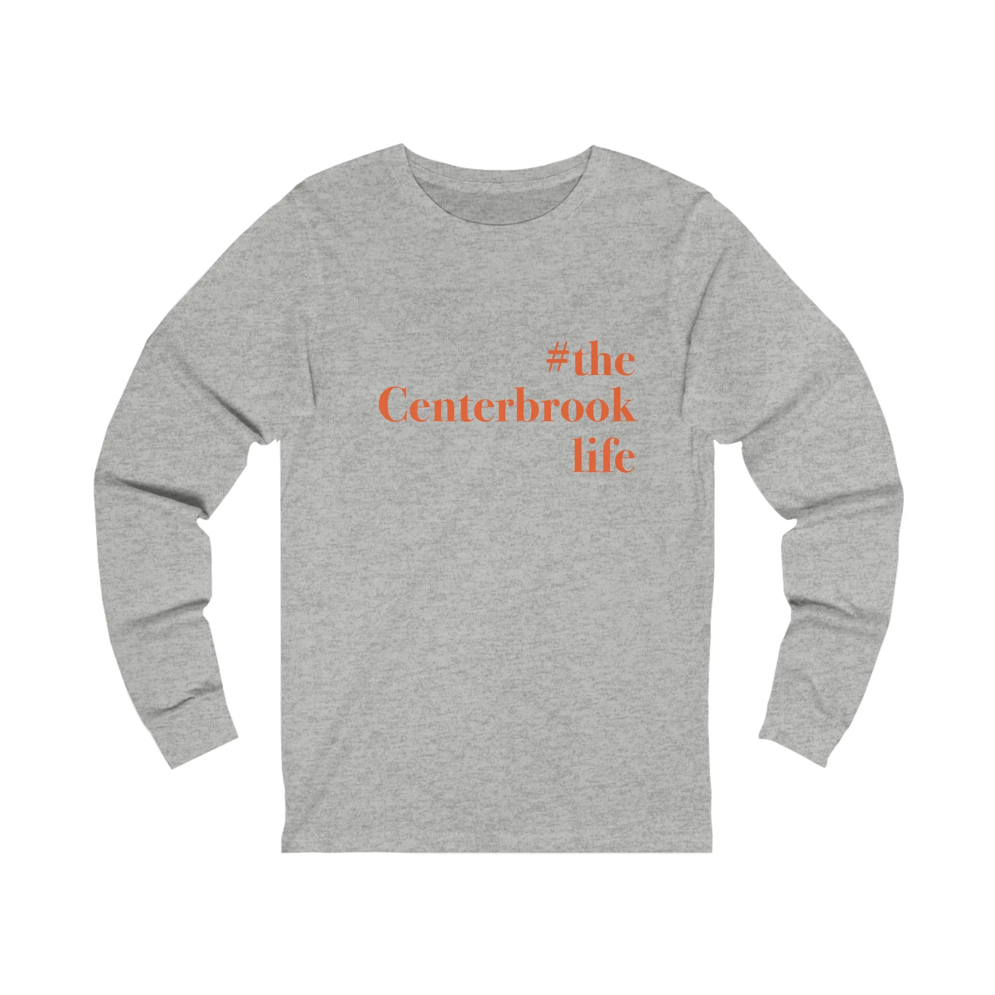 #thecenterbrooklife Unisex Jersey Long Sleeve T-Shirt