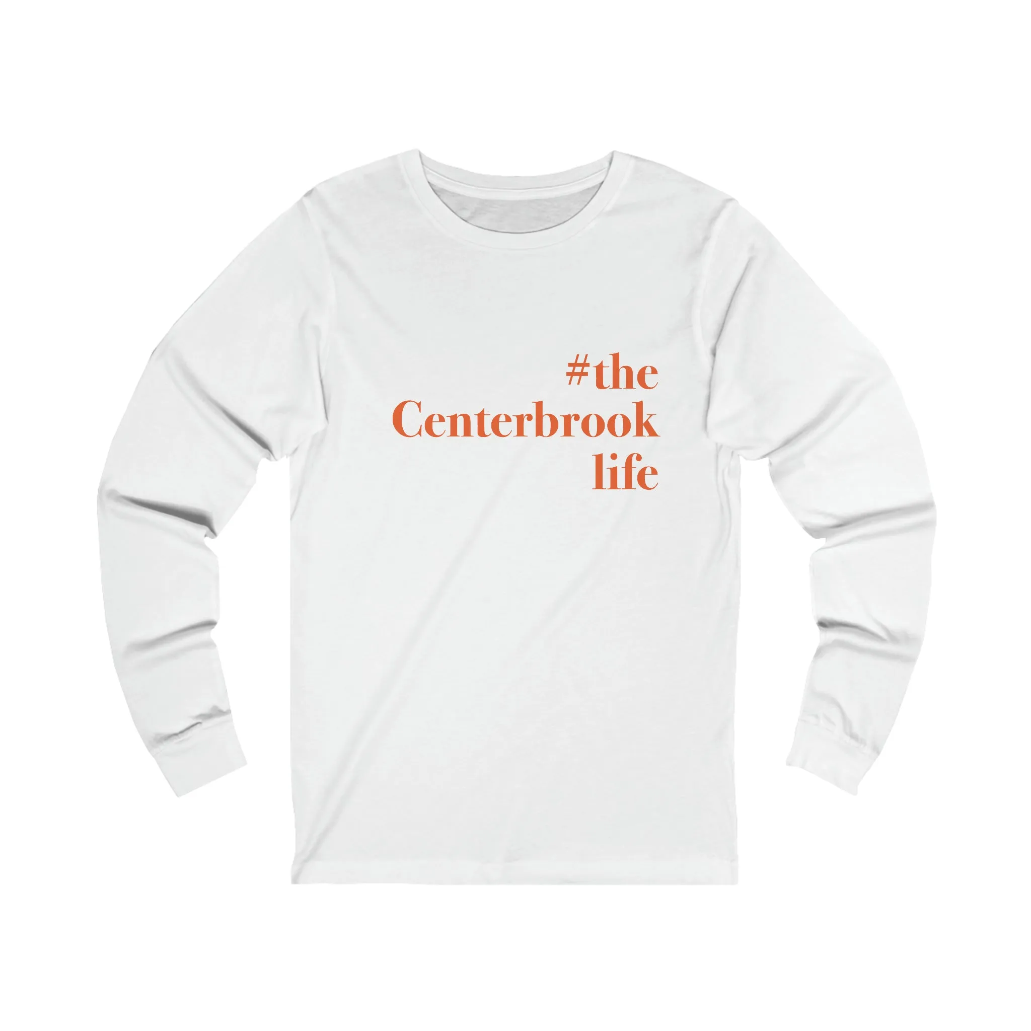 #thecenterbrooklife Unisex Jersey Long Sleeve T-Shirt