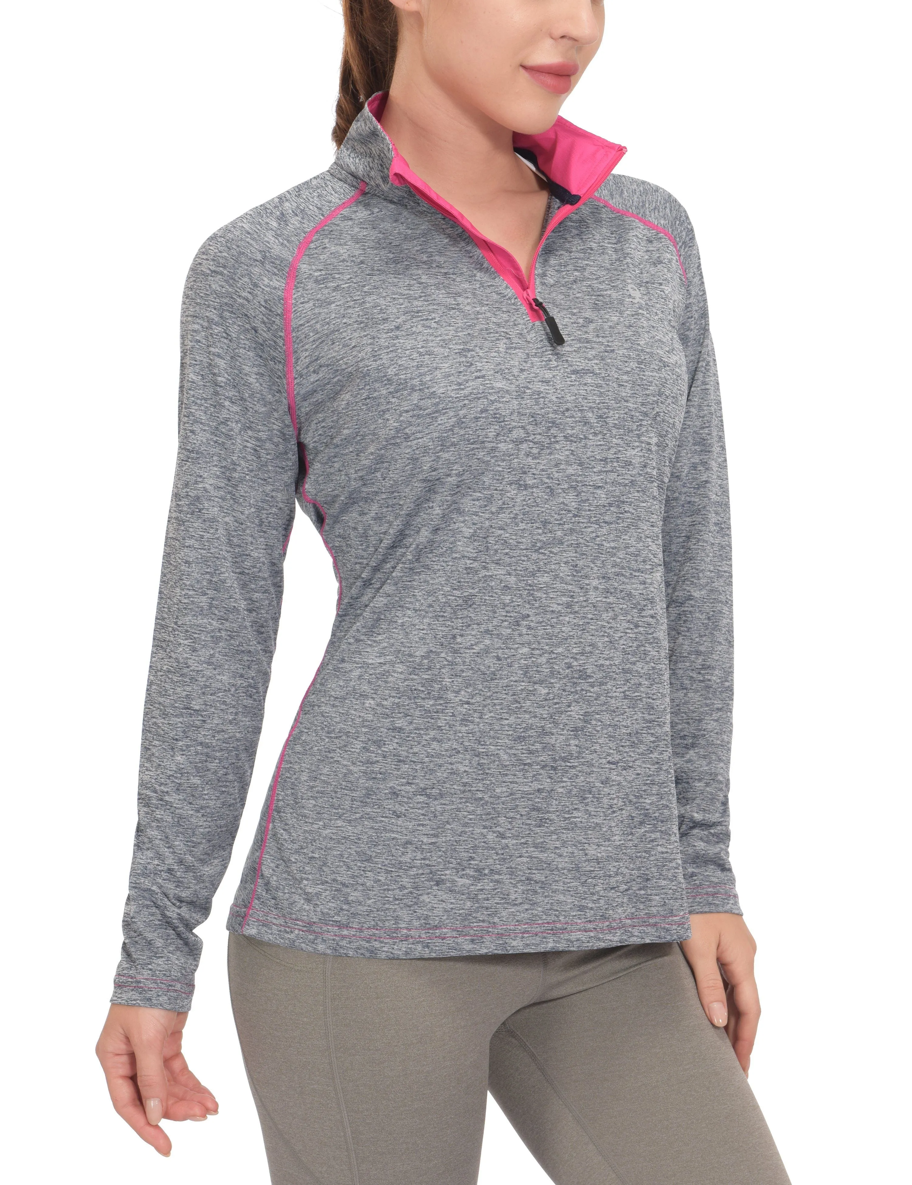 Women's Quick Dry Long Sleeve Running Sports Shirts